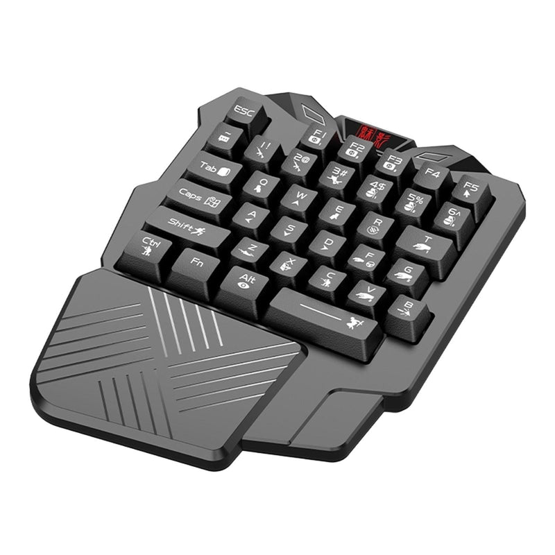 Teclado portátil para jogos